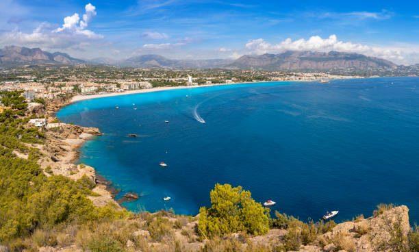 Vista de Alfaz del Pi, Costa Blanca